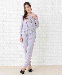 Lace Ladies/レースレディース Lace Ladies カシュクールフロントオールインワン・パンツドレス/504399920