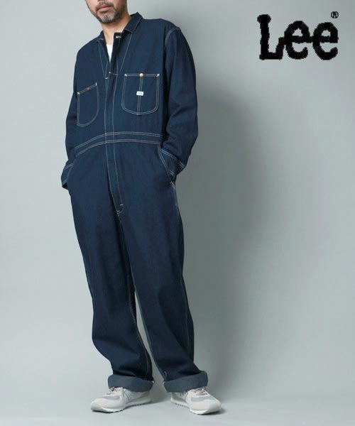 セール通販店 Lee リー ダンガリーズ つなぎ オールインワン ツナギ 定番 メンズ デニム ジーンズ DUNGAREES 送料無料 LM7  オーバーオール