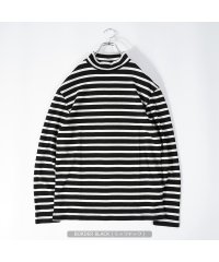 1111clothing/モックネック メンズ タートルネック レディース 重ね着用 インナー ◆スムース モックネック & タートルネック◆ ハイネック カットソー 白 黒 グレー ボ/504400447