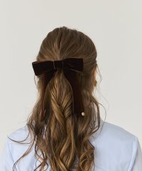Chapeaud'O/シャポー ド オー Chapeau d'O Chapeau d' O Velvet Comb Ribbon/504400750