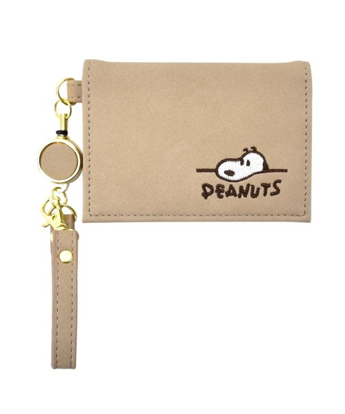 スヌーピー パスケース 定期入れ カードケース ヌバック調合皮 合皮 リール付き 刺繍 レディース 大人 女性 大学生 女子 女の子 高校生 中学生 子供用 こ ランナー Runner D Fashion スヌーピー パスケース 定期入れ カードケース ヌバック調合皮 合皮 リール付き 刺繍 レディース 大人 女性 大学生 女子 女の子 高校生 中学生 子供用 こ ランナー Runner D Fashion