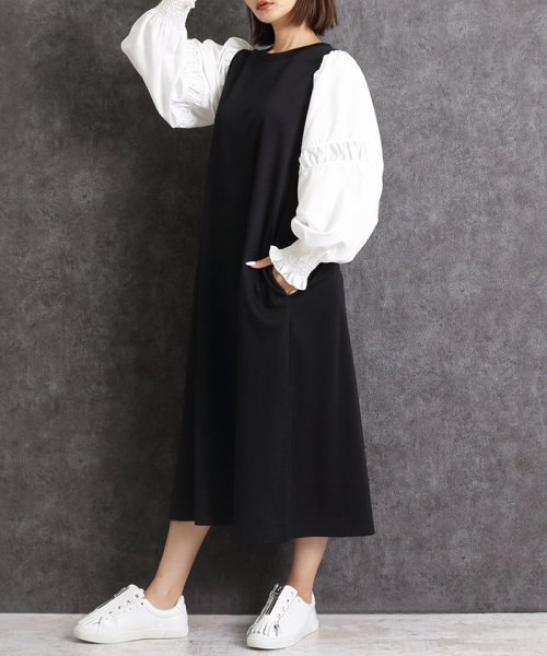 セール 60 Off 異素材袖ワンピース マーサ Martha D Fashion セール 60 Off 異素材袖ワンピース マーサ Martha D Fashion