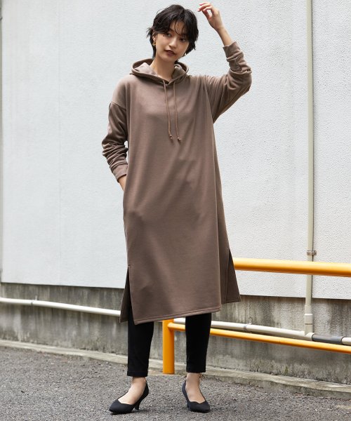 裏シャギーフードワンピース Happy急便 By Verita Jp Happy Exp D Fashion