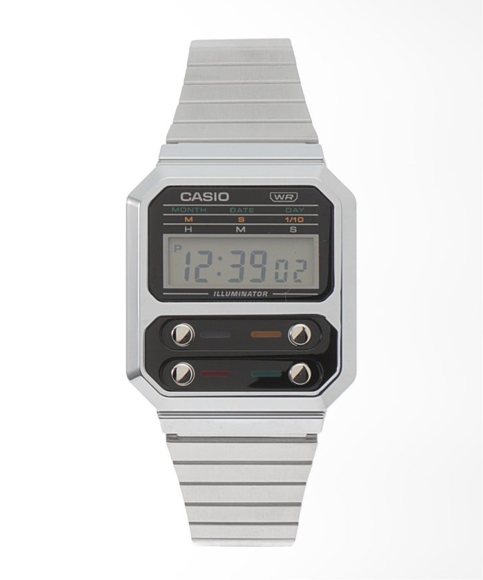 CASIO/カシオ ビンテージ デジタルクオーツ ブレス付 52QS-14