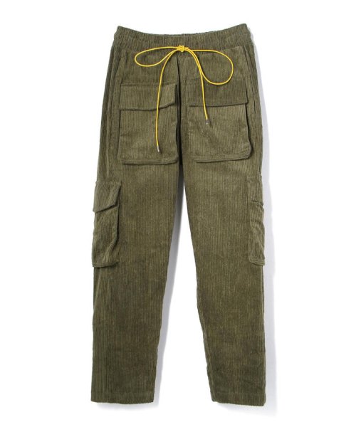 mnml/ミニマル/CORDUROY SNAP CARGO/コーデュロイスナップカーゴパンツ