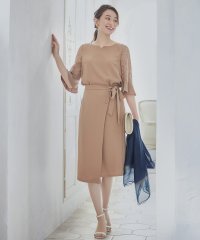 DRESS+/ドレスプラス DRESS+ フェミニンスカートのセットアップドレスパーティードレス/504407836