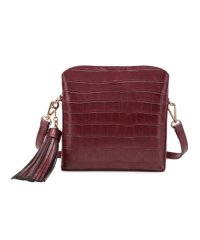 Ungrid/アングリッド Ungrid バッグ ショルダーバッグ レディース MAD CROCO BIG TASSEL BAG ブラック アイボリー グレー ベージュ カー/504254450