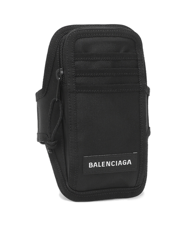 バレンシアガ 新品未使用 スマホポーチ 携帯ケース エクスプローラー アームフォンホルダー ブラック 初回限定 メンズ アクセス 655947 2JMM7 BALENCIAGA AXES 1000