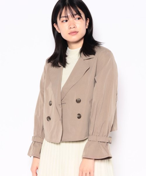 セール Majestic Legon マジェスティックレゴン ショートトレンチコート マジェスティックレゴン Majestic Legon D Fashion