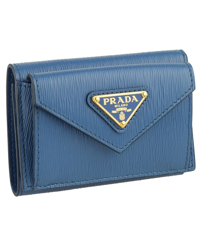 すぐ発送可能! 未使用品 PRADA 三つ折り財布 1MH176 プラダ 76 - 通販