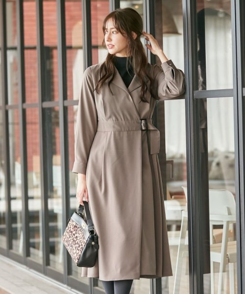 セール 50 Off 洗える ラップフレアー ワンピースii エニィ スィス Anysis D Fashion