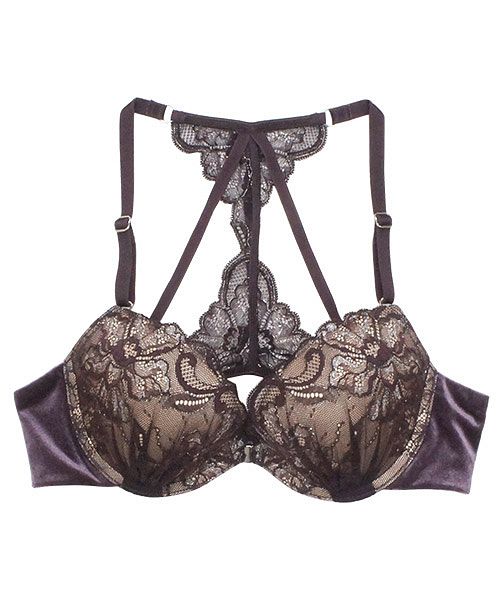 アンブラ ANNEBRA Velvet2 3/4カップフロントホックブラジャー(B アンブラ ANNEBRA Velvet2 3/4カップフロントホックブラジャー(B
