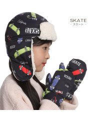 CLARAH　kids/クララ CLARAH キッズ ベビー 帽子 手袋 2点セット ボア イヤーフラップ ノルディック グローブ 子供 幼児/504414102