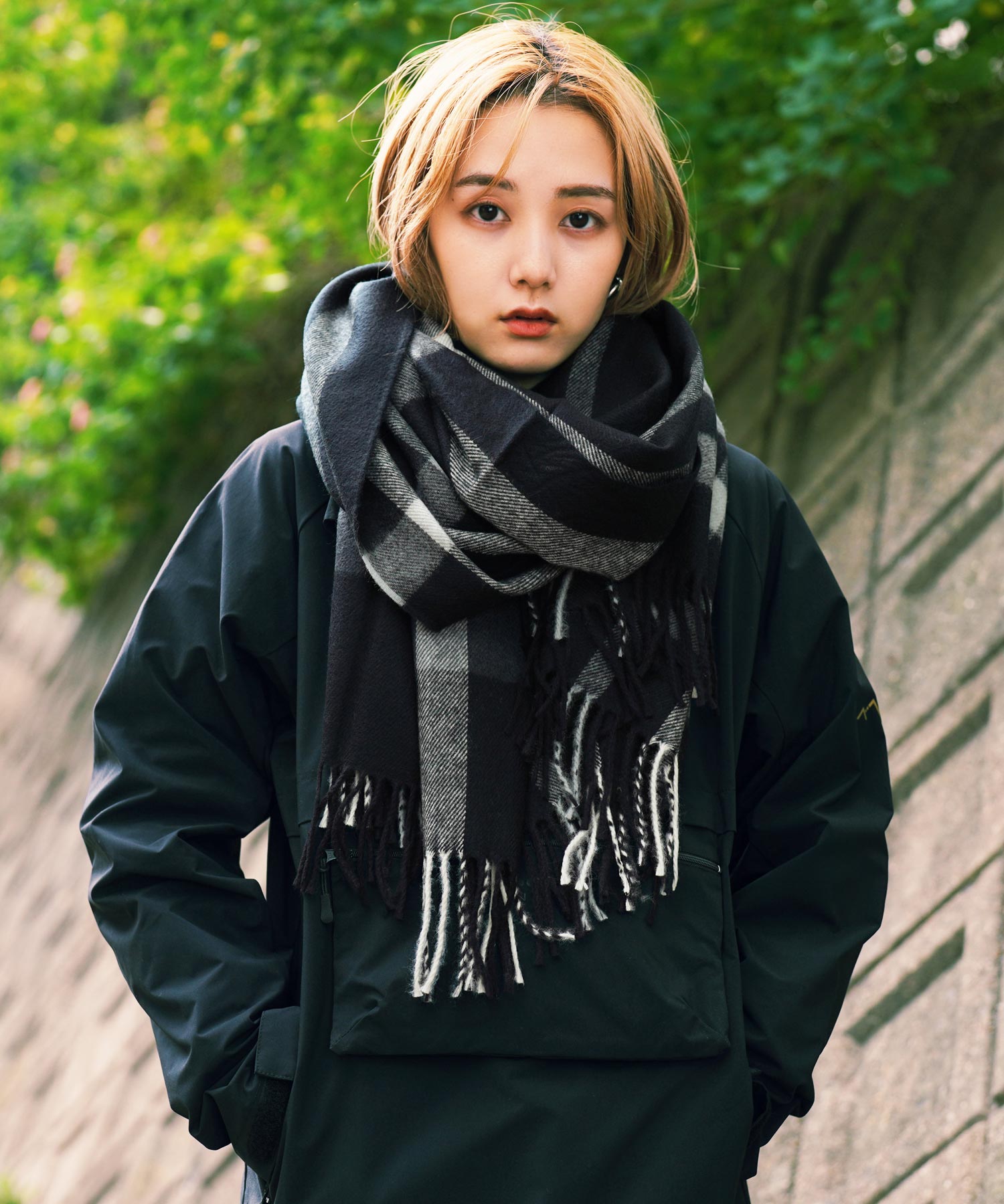 GOLDEN GOOSE/ゴールデン グース】 SCARF（マフラー）｜L