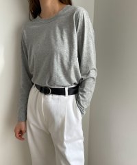 CANAL JEAN/harmonie －OrganicCotton－(アルモニ オーガニックコットン)無地ラウンドロンT /504417604