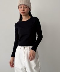 CANAL JEAN/harmonie －OrganicCotton－(アルモニ オーガニックコットン)フライス2重ネックロングスリーブ/504417628