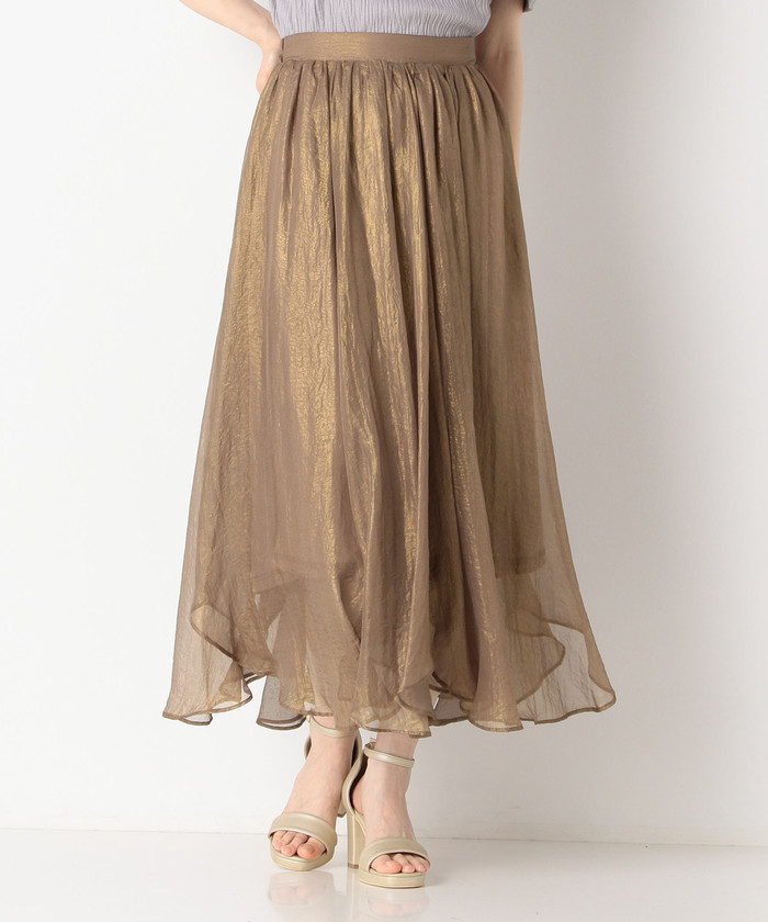 セール 50%OFF】シャイニーシフォンイレヘムスカート(504420798 ...