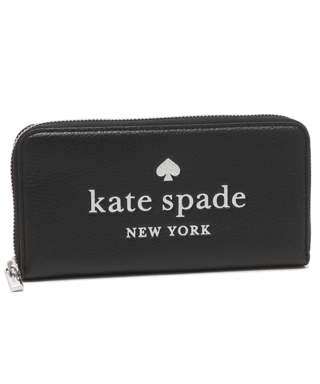 ウォレットkate spade new york 長財布 ホワイト グレー