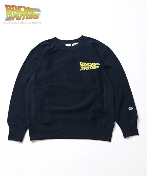 【CHAMPION×BACK TO THE FUTURE】別注リバースウィーブ スウェット