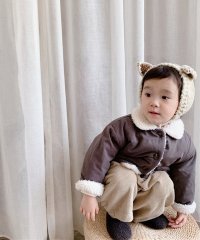 aimoha/アイモハ aimoha 【aimohaーKIDSー】韓国子供服 無地暖かいボアジャケット/504423769