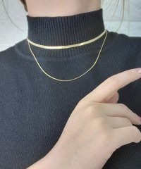 Lace Ladies/レースレディース Lace Ladies スネークチェーン2連ネックレス/504424275