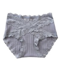 Lace Ladies/レースショーツ レディース コットン素材 綿混 花柄　フラワー 下着 単品 パンティー きれいめ セクシー ショーツ 響かない ベーシック デイリー ストレッチ/504424278