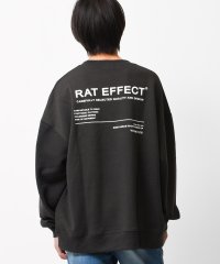 RAT EFFECT/裏起毛バックロゴトレーナー/504424568