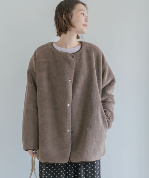 セール F By Rosso リバーシブルボアブルゾン Urban Research Rosso Urban Research Rosso D Fashion