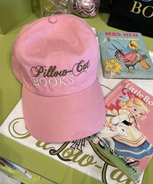 【PILLOW CAT BOOKS】 EMBROIDERED HAT