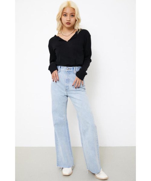 セール 30%OFF】FLOR LOOSE FLARE DENIM(504430008) | ラグアジェム 