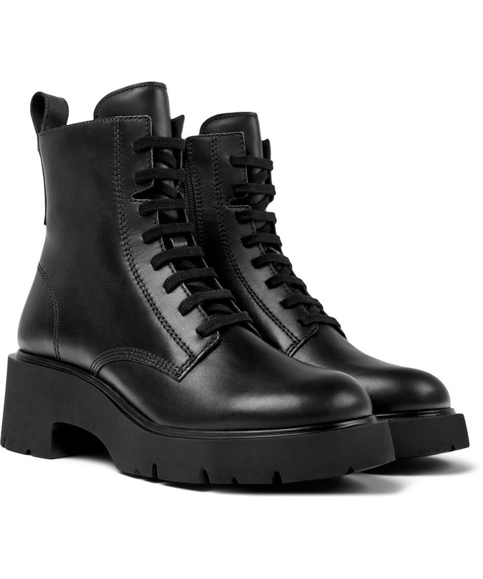 カンペール レディース ブーツ シューズ PEU CAMI Lace-up ankle boots black