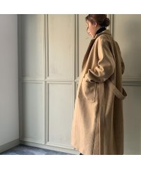 JUNOAH/ジュノア JUNOAH チェックロングチェスターコート/504421485