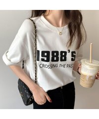 JUNOAH/カラーロゴプリントTシャツ 韓国ファッション/504421721