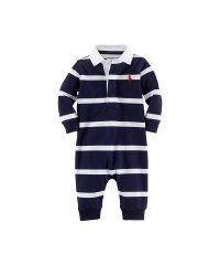 POLO RALPH LAUREN/(ベビー)ストライプド コットン ラグビー カバーオール/504436474