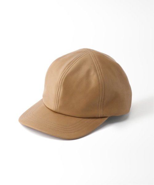 【morno / モーノ】FOLL EX LEATHER CAP