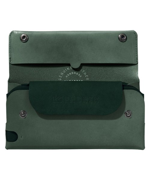 ファブリック FABRIK 長財布 メンズ レディース 本革 LONG WALLET ブラック ブラウン レッド ブルー ダーク グリーン 黒 F15014