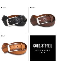 GOLD PFEIL/ゴールドファイル GOLD PFEIL ベルト メンズ 本革 LEATHER BELT GB53610/504266938