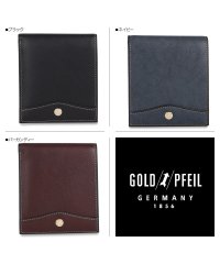 GOLD PFEIL/ゴールドファイル GOLD PFEIL ゴールドファイル GOLD PFEIL 二つ折り財布 メンズ 本革 OXFORD ブラック ネイビー バーガンディー 黒/504266941