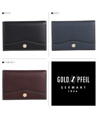 GOLD PFEIL/ゴールドファイル GOLD PFEIL ゴールドファイル GOLD PFEIL カードケース 名刺入れ 定期入れ メンズ 本革 OXFORD ブラック ネイビー/504266943