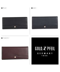 GOLD PFEIL/ゴールドファイル GOLD PFEIL ゴールドファイル GOLD PFEIL 長財布 メンズ 本革 OXFORD ブラック ネイビー バーガンディー 黒 GP/504266947