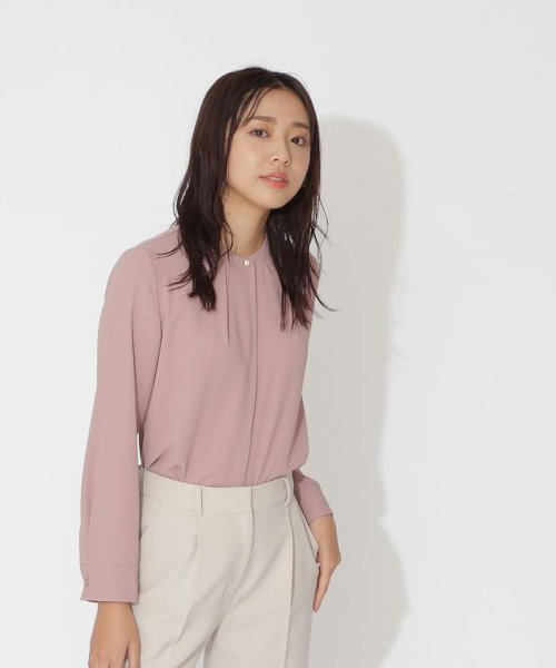セール 30 Off フロントタックジョーゼットブラウス ナチュラルビューティーベーシック Natural Beauty Basic D Fashion