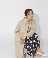 NATURAL BEAUTY BASIC/スタンドネックコート/504436028