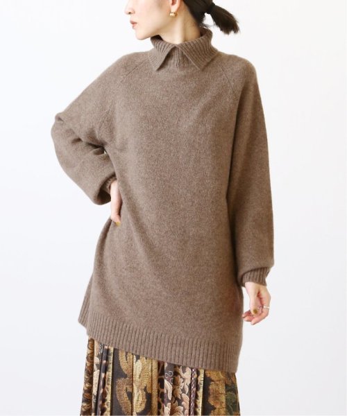 【Room no.8 /ルームエイト】 YAK COLLAR VOLUME チュニック◆