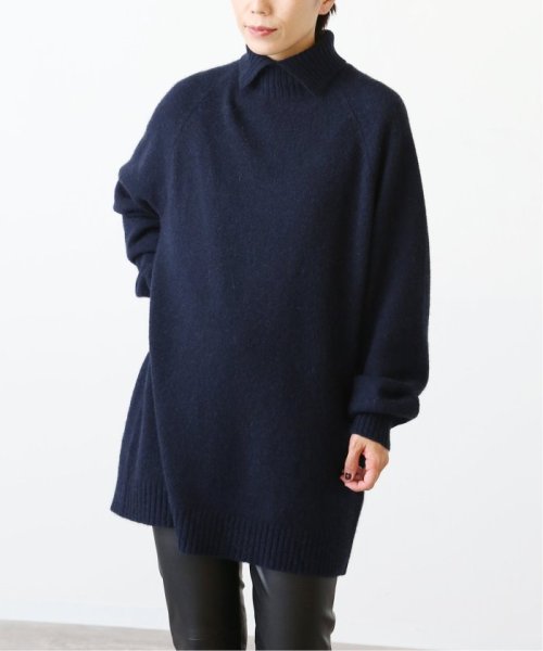 【Room no.8 /ルームエイト】 YAK COLLAR VOLUME チュニック◆