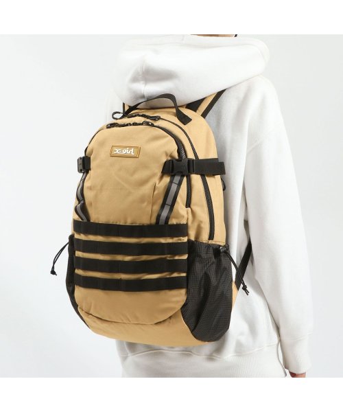 エックスガール リュック X Girl Rubber Box Logo Backpack バックパック B4 ノートpc 通学 エックスガール X Girl D Fashion