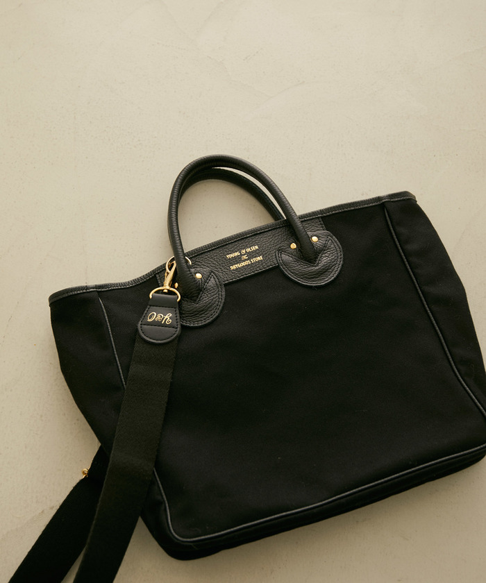 WEB限定】【YOUNG&OLSEN for SALON】2WAYキャンバスショルダー WEB限定】【YOUNG&OLSEN for SALON】2WAYキャンバスショルダー