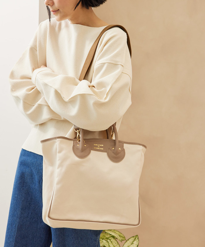 WEB限定】【YOUNG&OLSEN for SALON】2WAYキャンバスショルダー WEB限定】【YOUNG&OLSEN for SALON】2WAYキャンバスショルダー