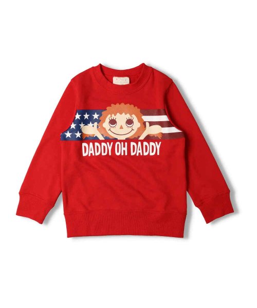 セール 30%OFF】【子供服】 Daddy Oh Daddy (ダディオダディ) 日本製ダディコミニ裏毛トレーナー 80cm~140cm V16605(504448436) ダディオダディ(DaddyOhDaddy) d fashion daddy oh daddy
