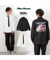 MAC HOUSE(men)/MOSSIMO モッシモ ネクタイ付きシャツ 2170－2400/504446397