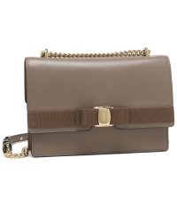 FERRAGAMO/フェラガモ ショルダーバッグ ヴァラ グレー レディース FERRAGAMO 21I284 0741063/504448740